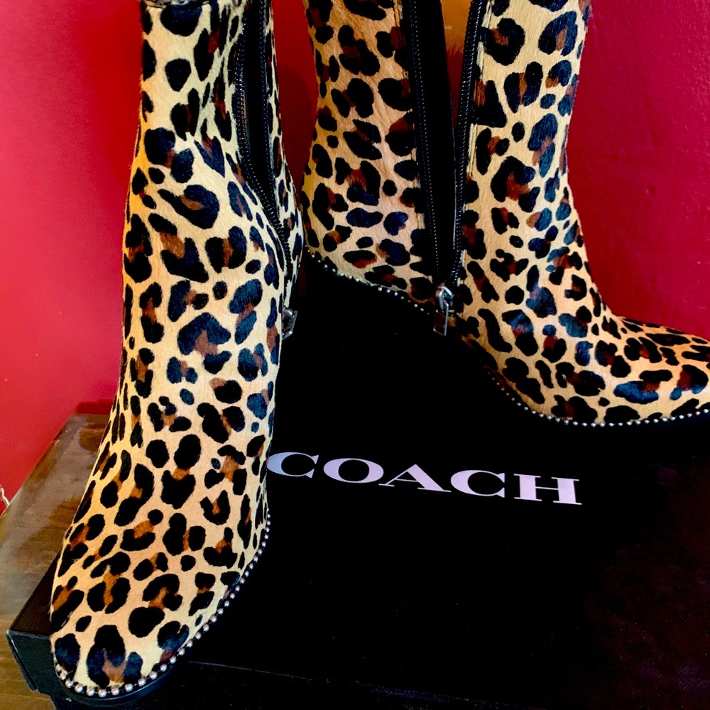 Coach women’s Drea booties - new in box! 7.5B
